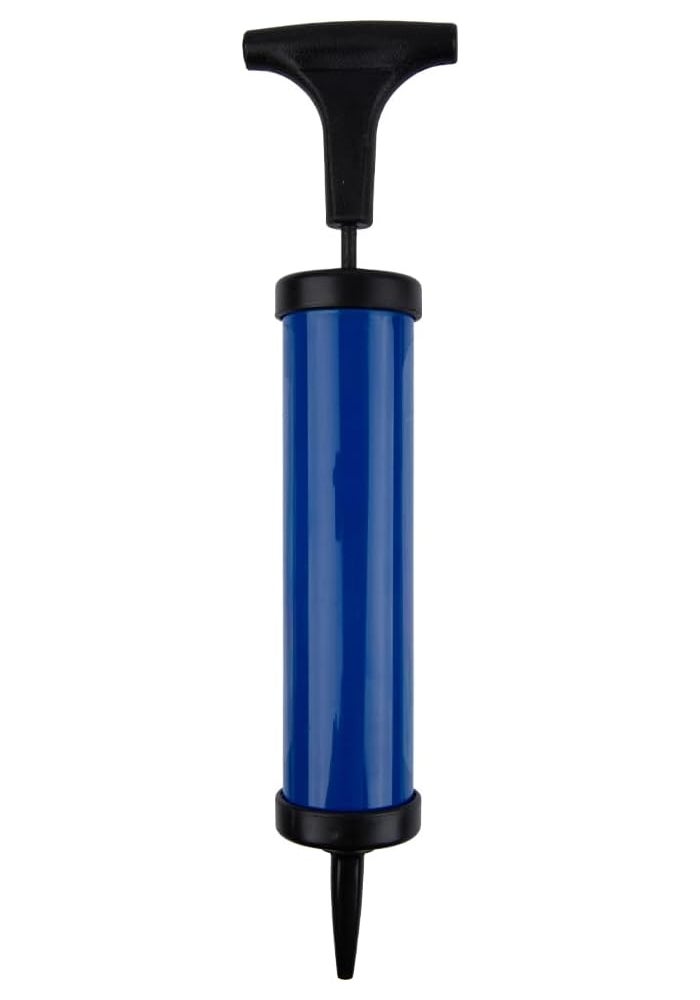 Daiso Air Pump with 2 Needle Types - Blue - Image 1